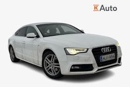 valkoinen Audi A5 2014 kuva 1.