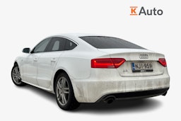 valkoinen Audi A5 2014 kuva 2.