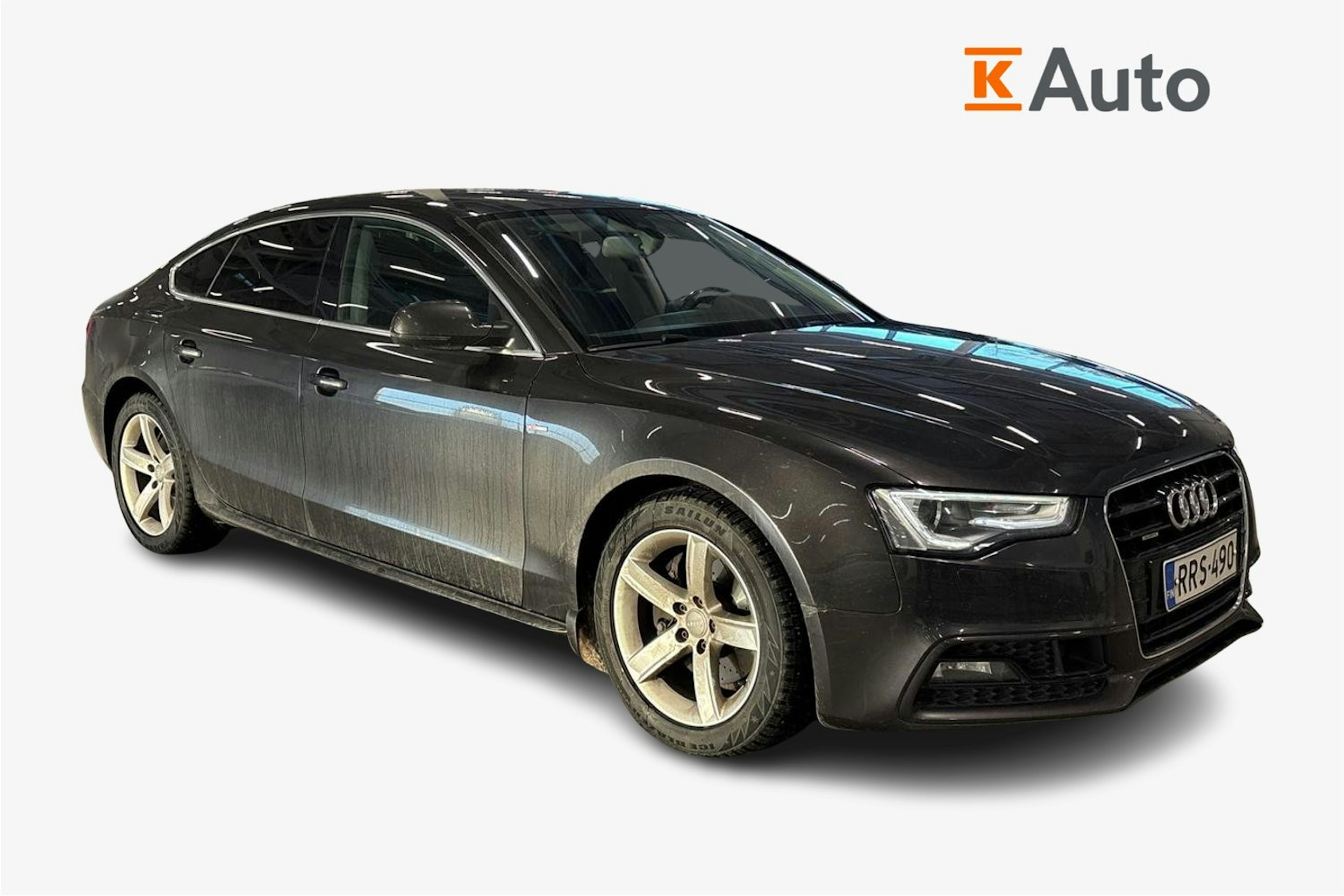 harmaa Audi A5 2014 kuva 1.