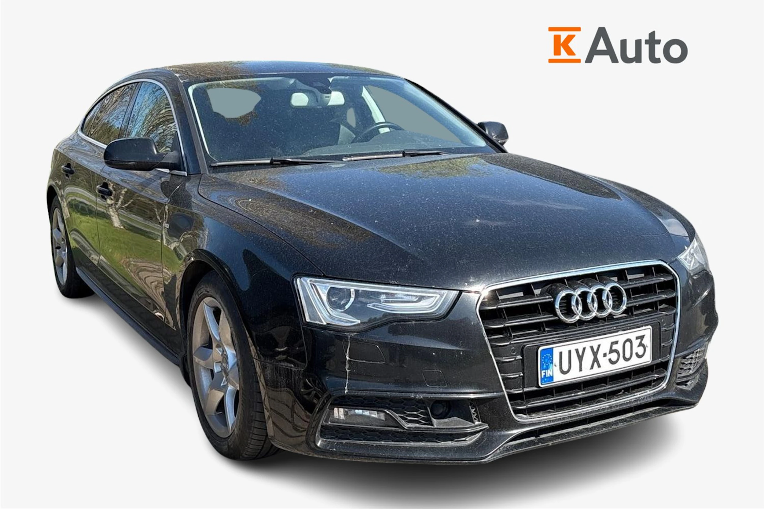 musta Audi A5 2014 kuva 1.