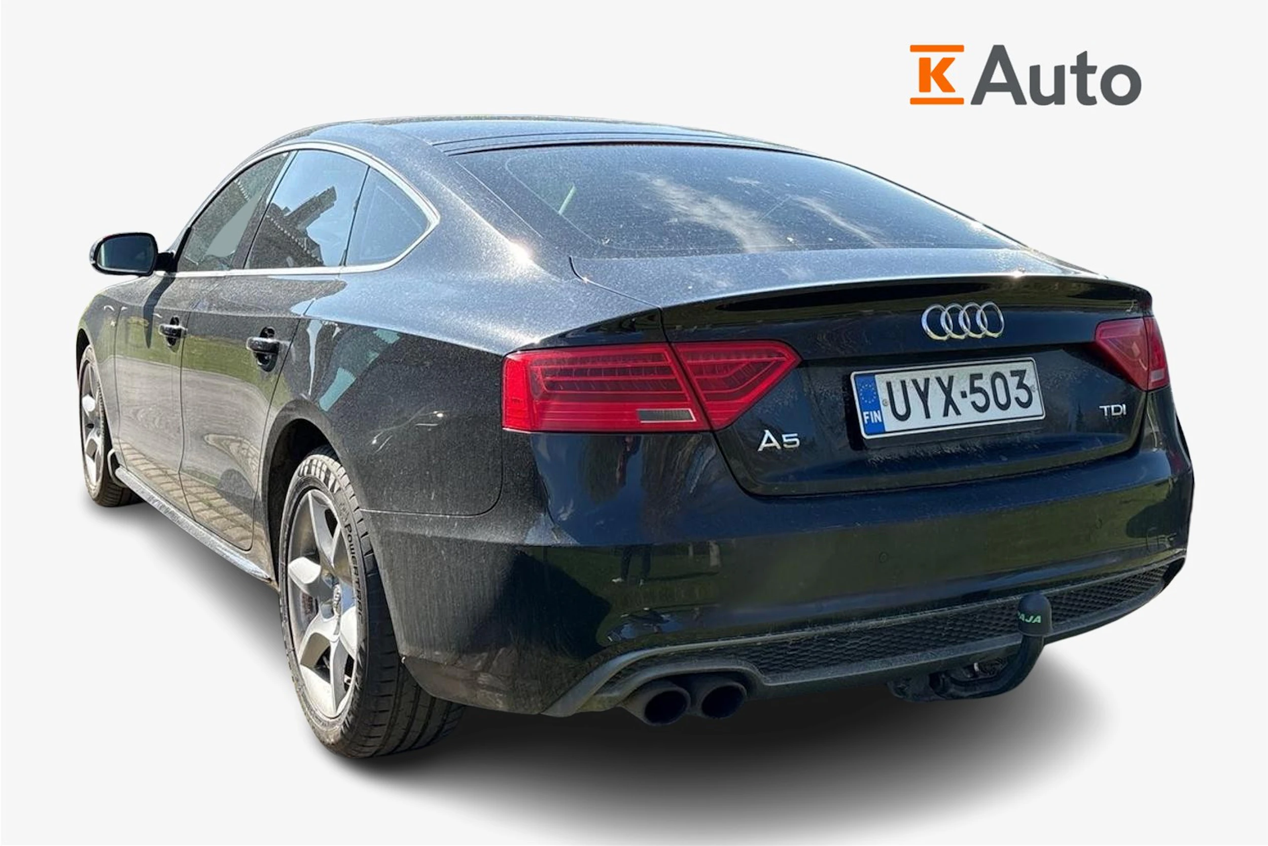musta Audi A5 2014 kuva 2.