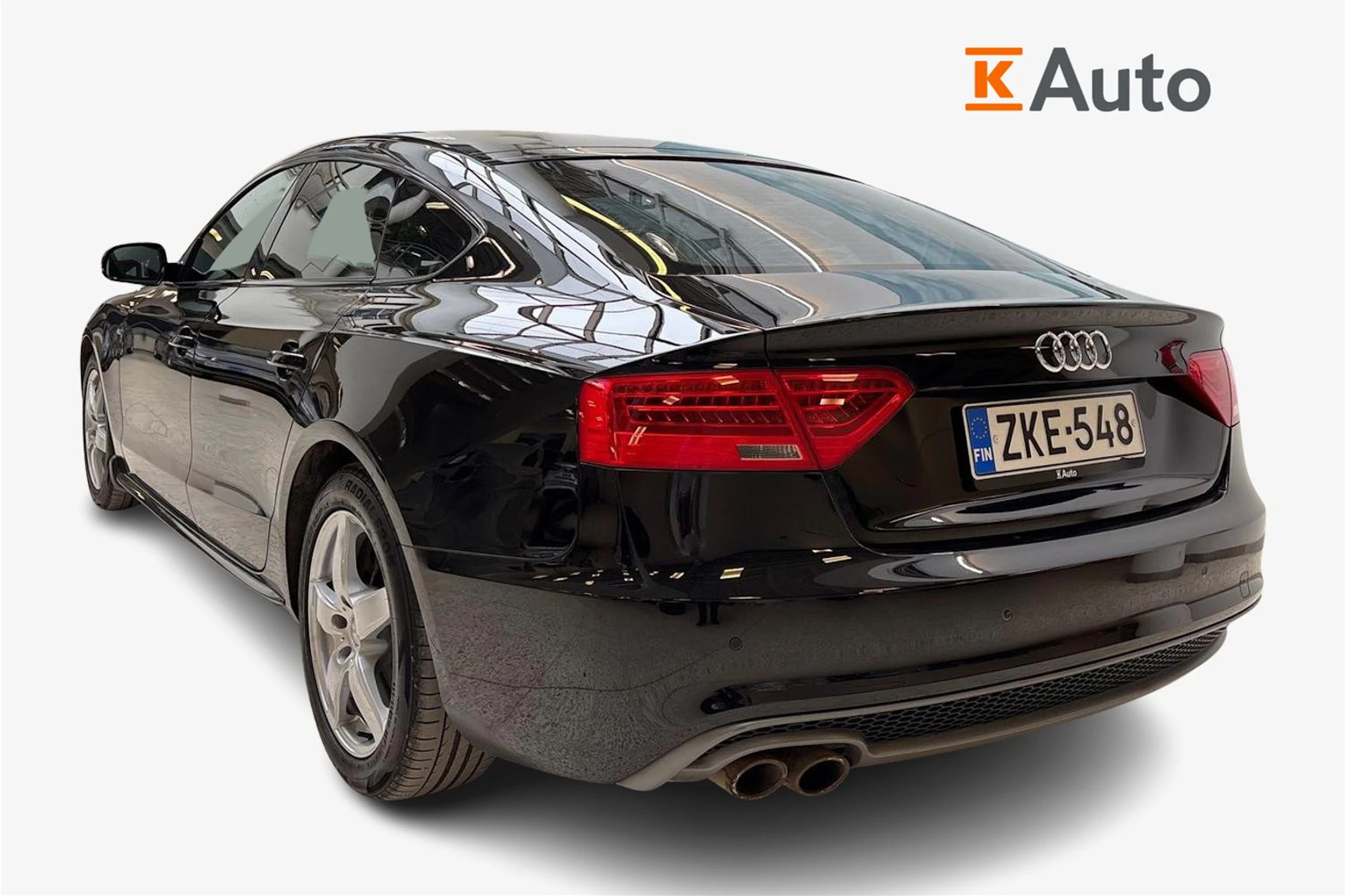musta Audi A5 2014 kuva 2.