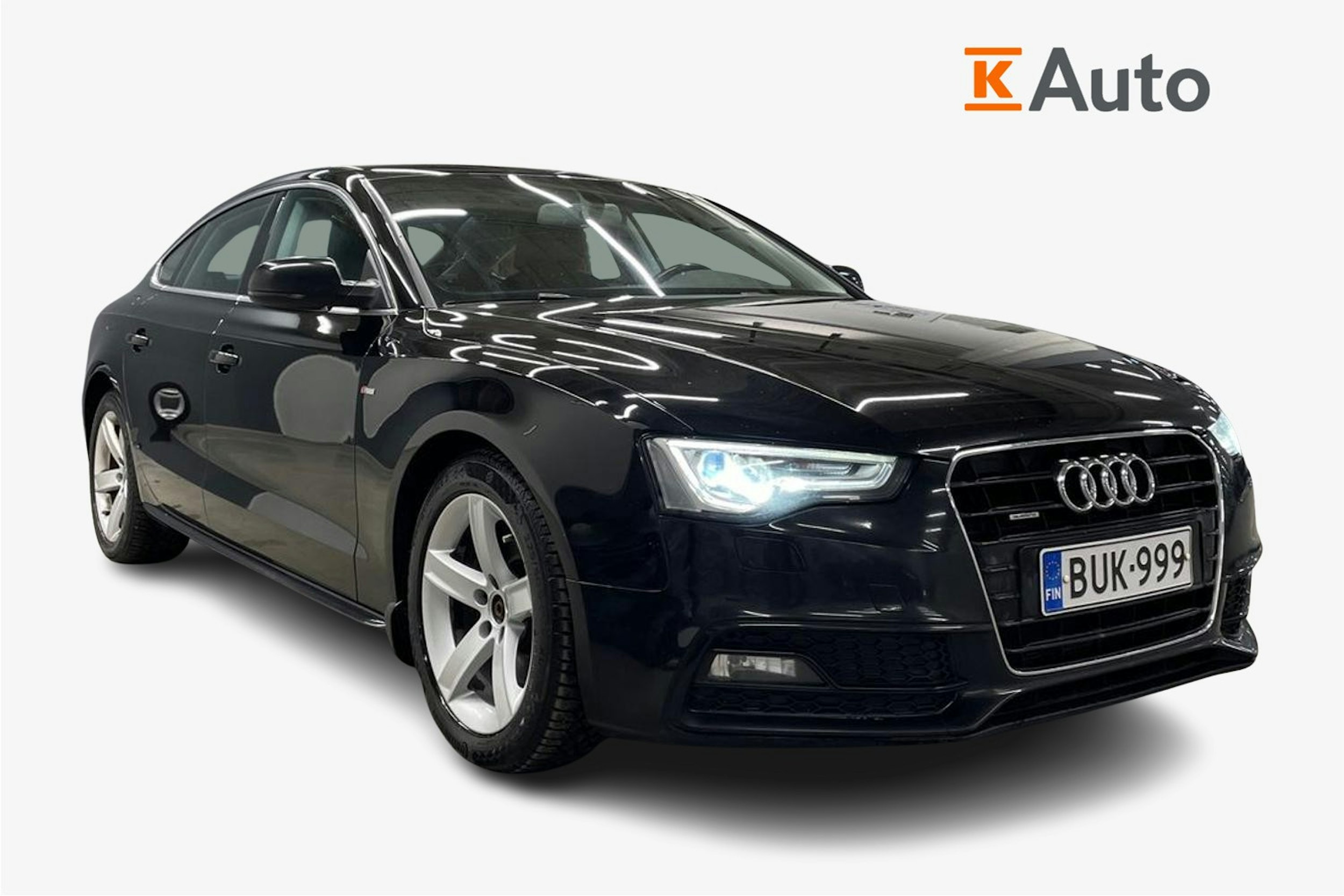 Musta Audi A5 2015 kuva 1.
