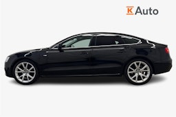 musta Audi A5 2015 kuva 6.