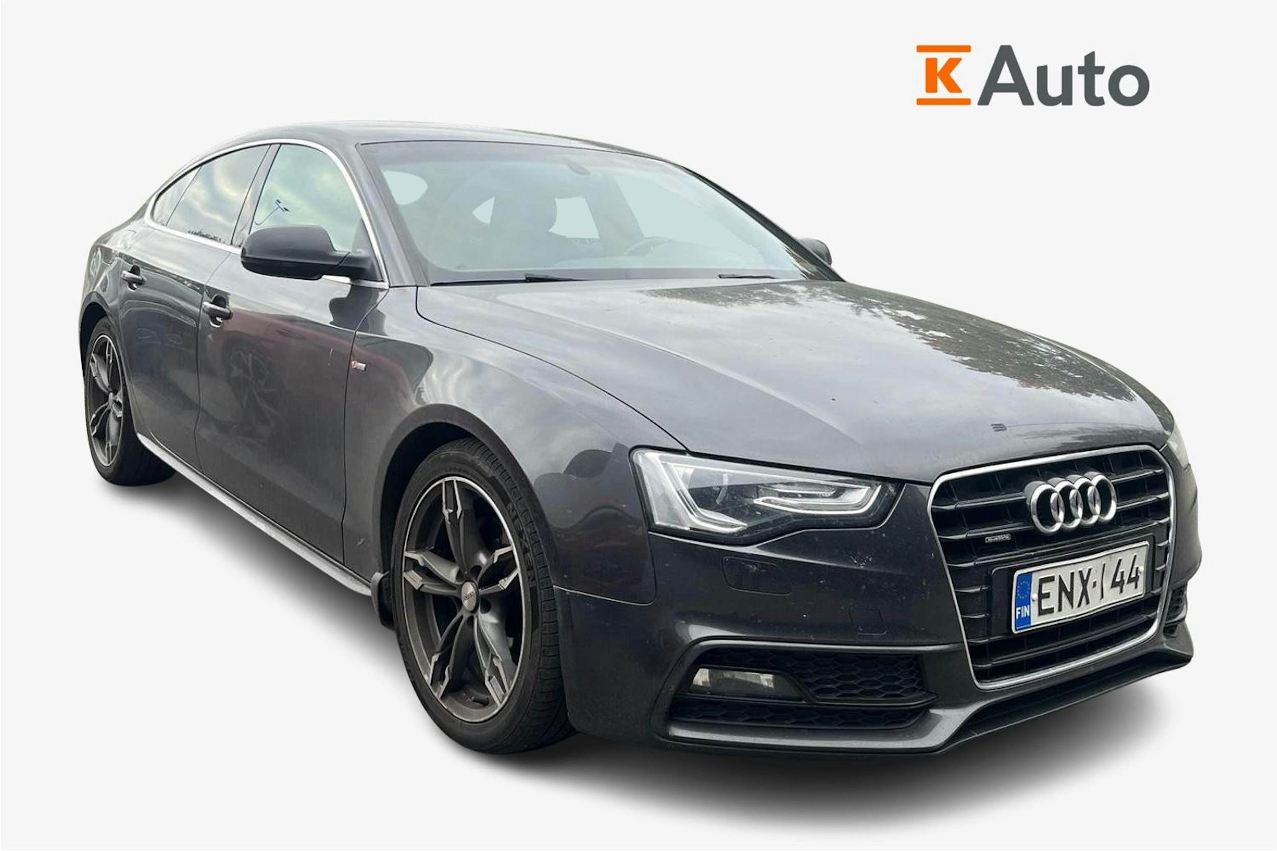 Harmaa Audi A5 2016 kuva 1.