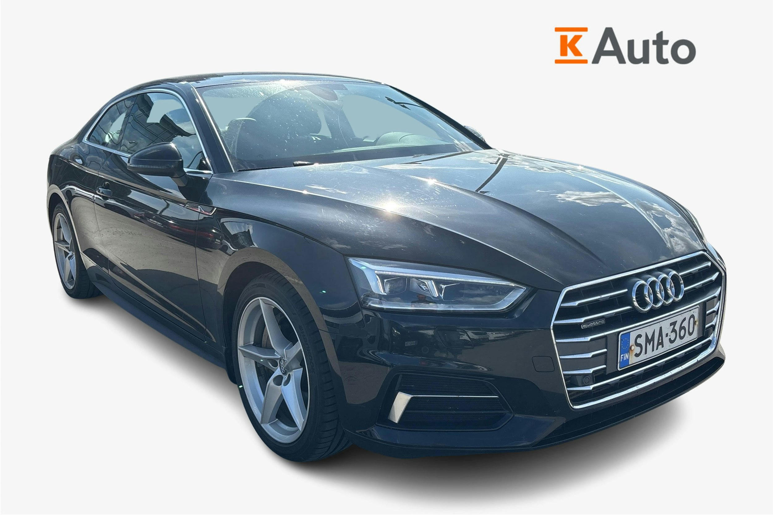 musta Audi A5 2017 kuva 1.