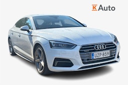 Valkoinen Audi A5 2017 kuva 1.