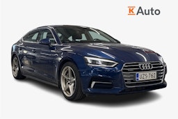 Sininen Audi A5 2017 kuva 1.
