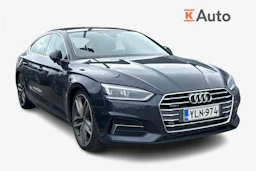 sininen Audi A5 2017 kuva 1.