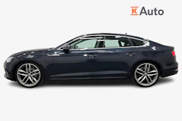 sininen Audi A5 2017 kuva 5.
