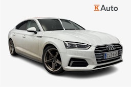 valkoinen Audi A5 2018 kuva 1.