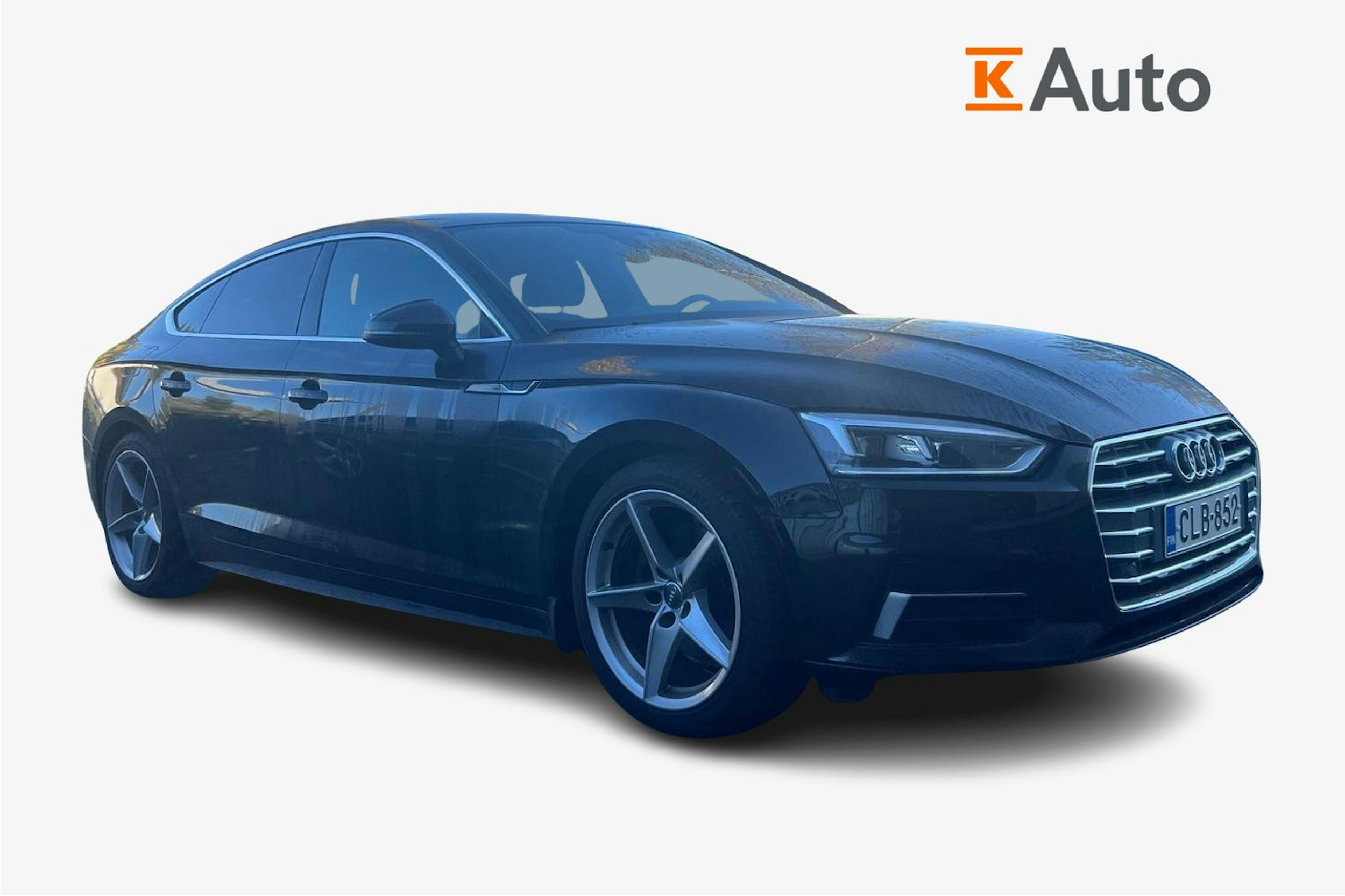 musta Audi A5 2018 kuva 1.