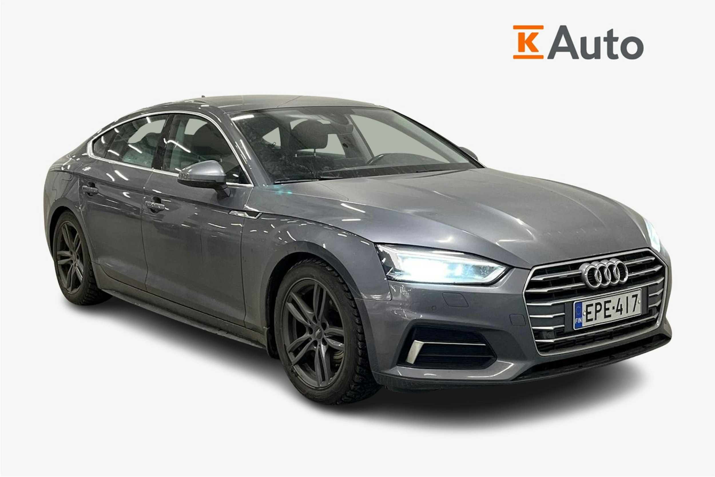 harmaa Audi A5 2018 kuva 1.