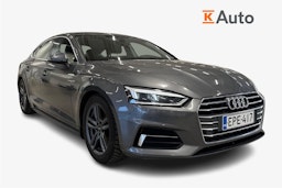 harmaa Audi A5 2018 kuva 1.