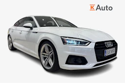 Valkoinen Audi A5 2018 kuva 1.