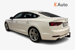 Valkoinen Audi A5 2018 kuva 2.