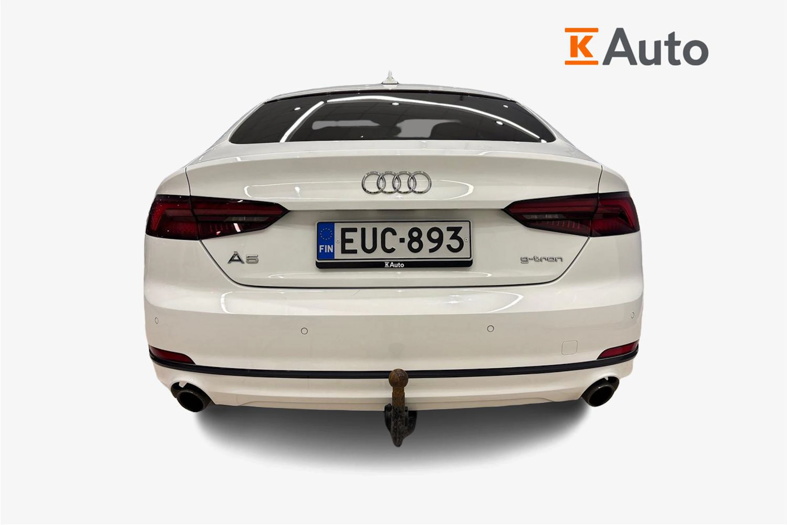 Valkoinen Audi A5 2018 kuva 3.
