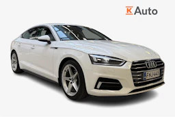 valkoinen Audi A5 2018 kuva 1.