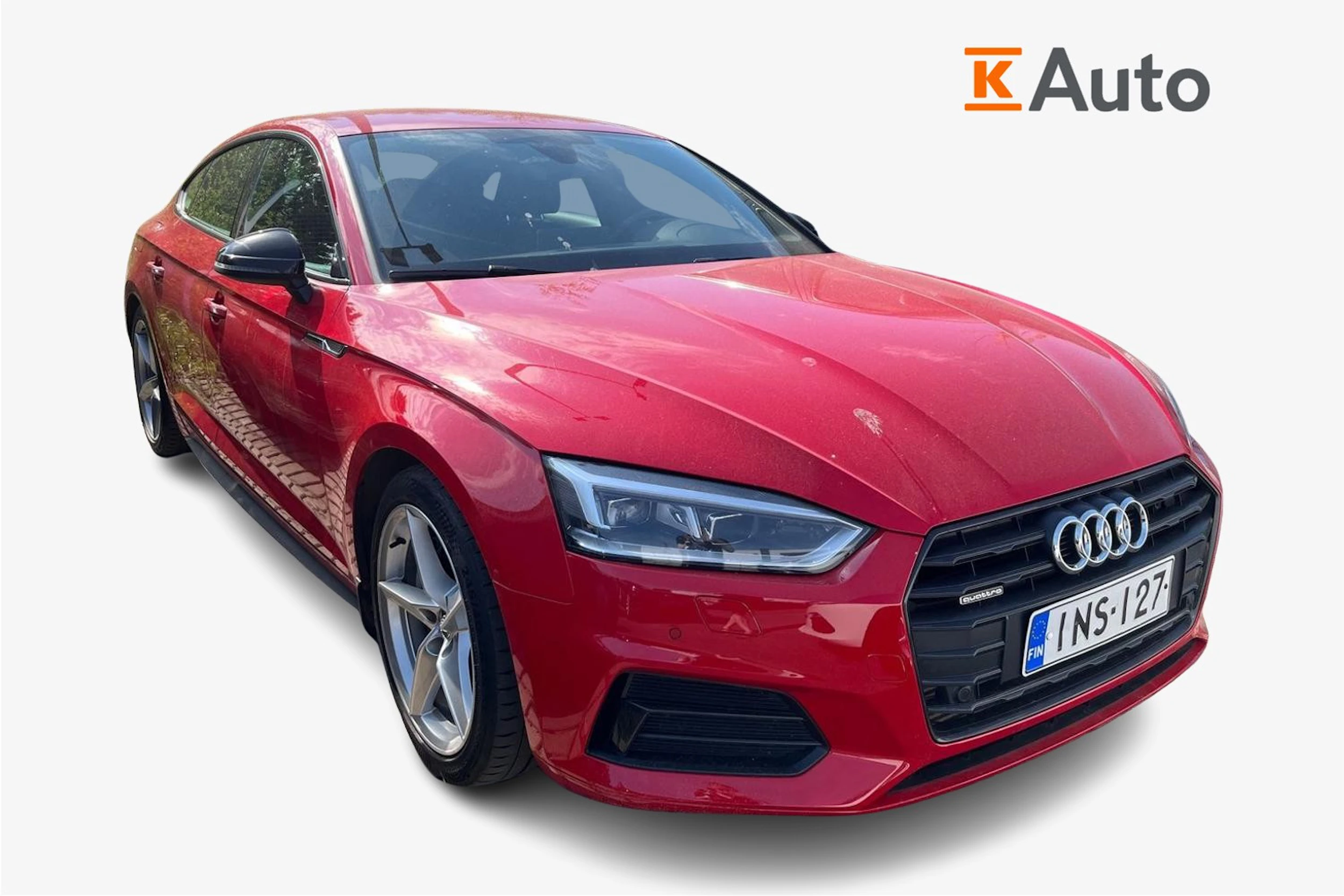 Punainen Audi A5 2018 kuva 1.