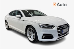 Valkoinen Audi A5 2018 kuva 1.