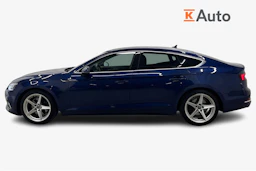 sininen Audi A5 2018 kuva 7.