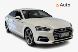 valkoinen Audi A5 2018 kuva 1.