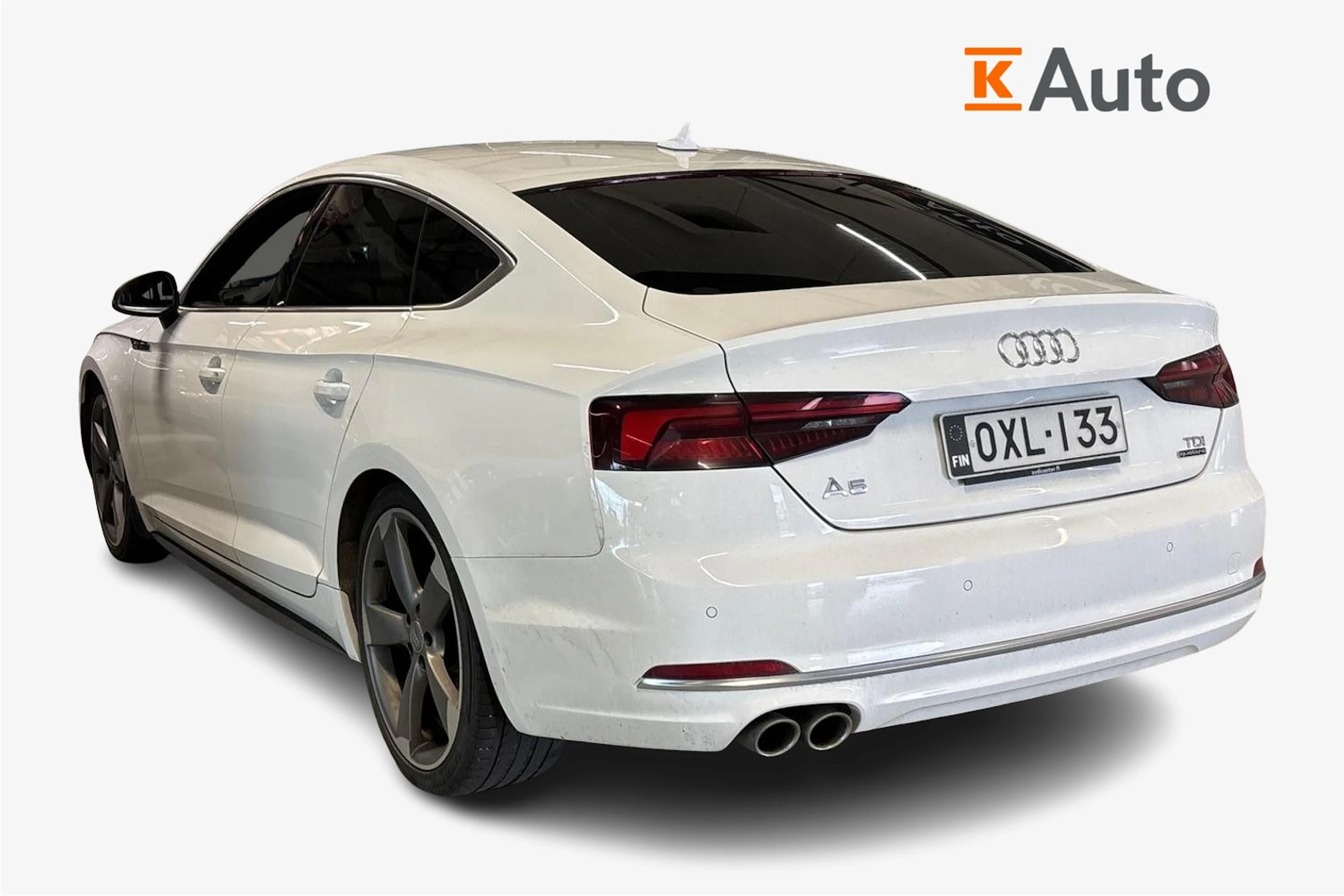valkoinen Audi A5 2018 kuva 2.