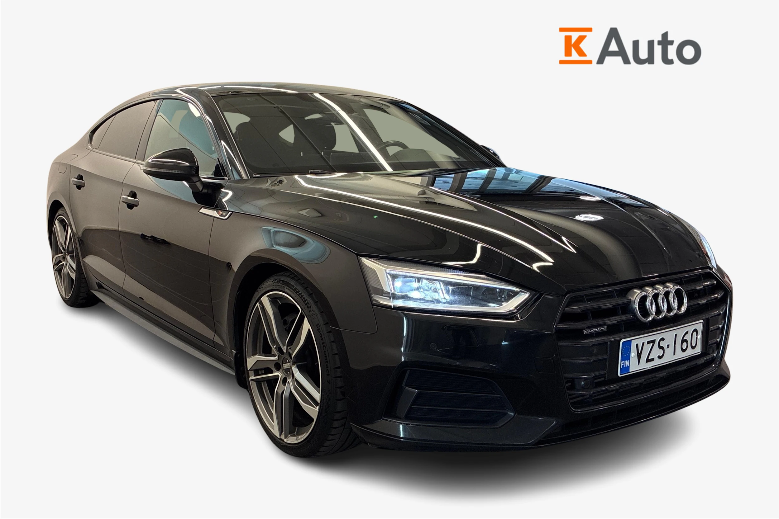 Musta Audi A5 2018 kuva 1.