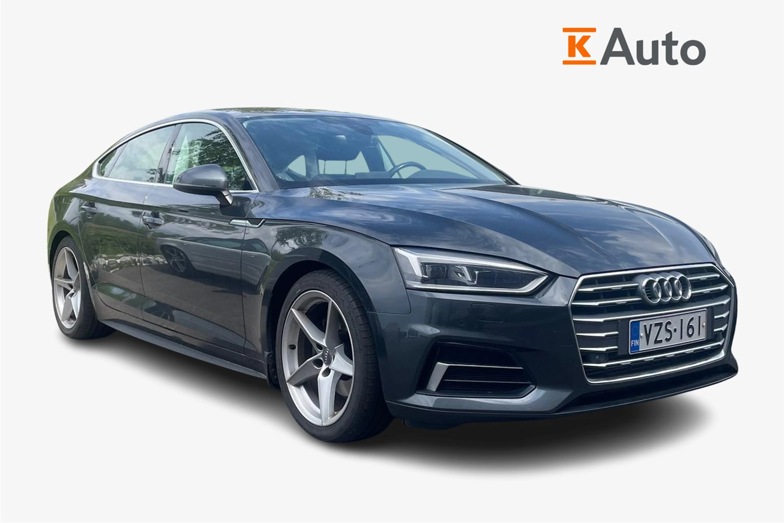 met. vihreä Audi A5 2018 kuva 1.