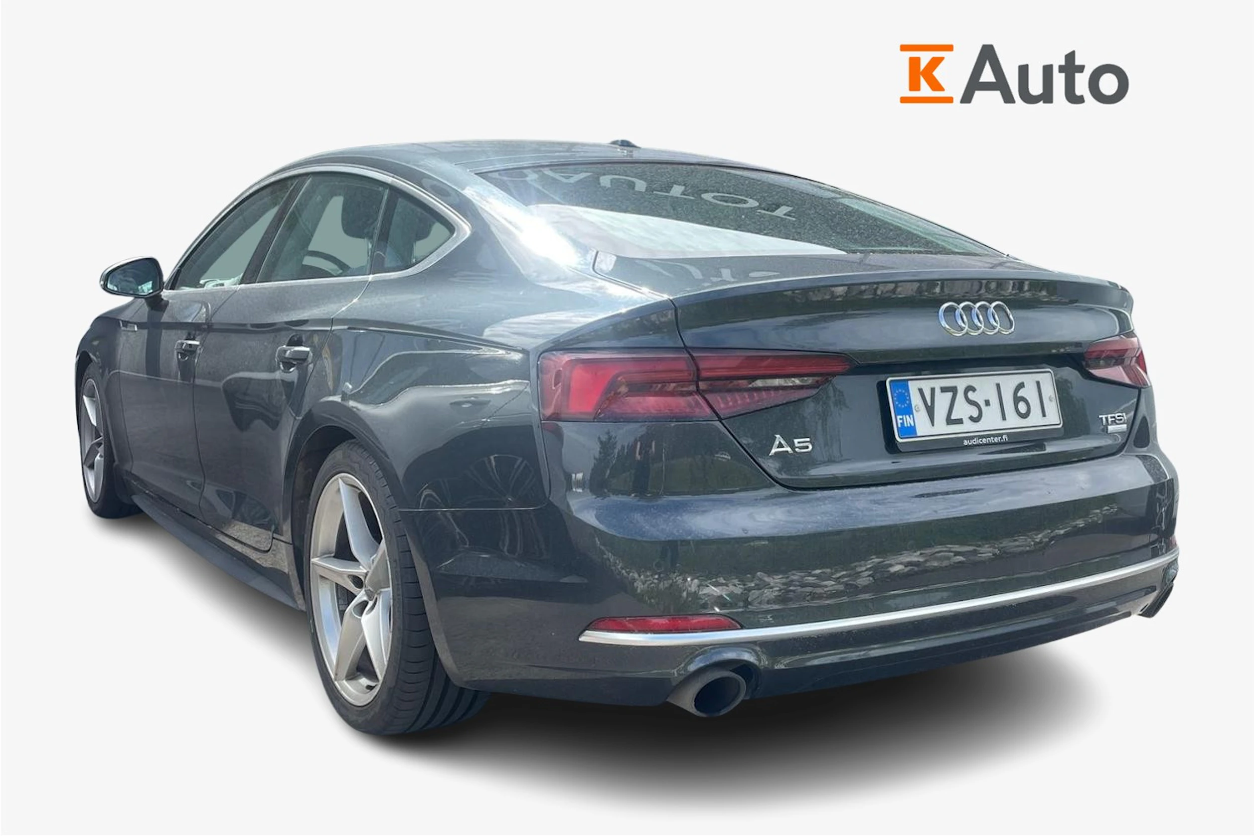met. vihreä Audi A5 2018 kuva 2.