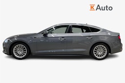 met. harmaa Audi A5 2018 kuva 6.