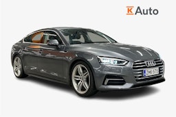 harmaa Audi A5 2018 kuva 1.