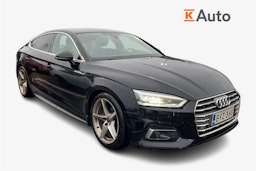musta Audi A5 2019 kuva 1.