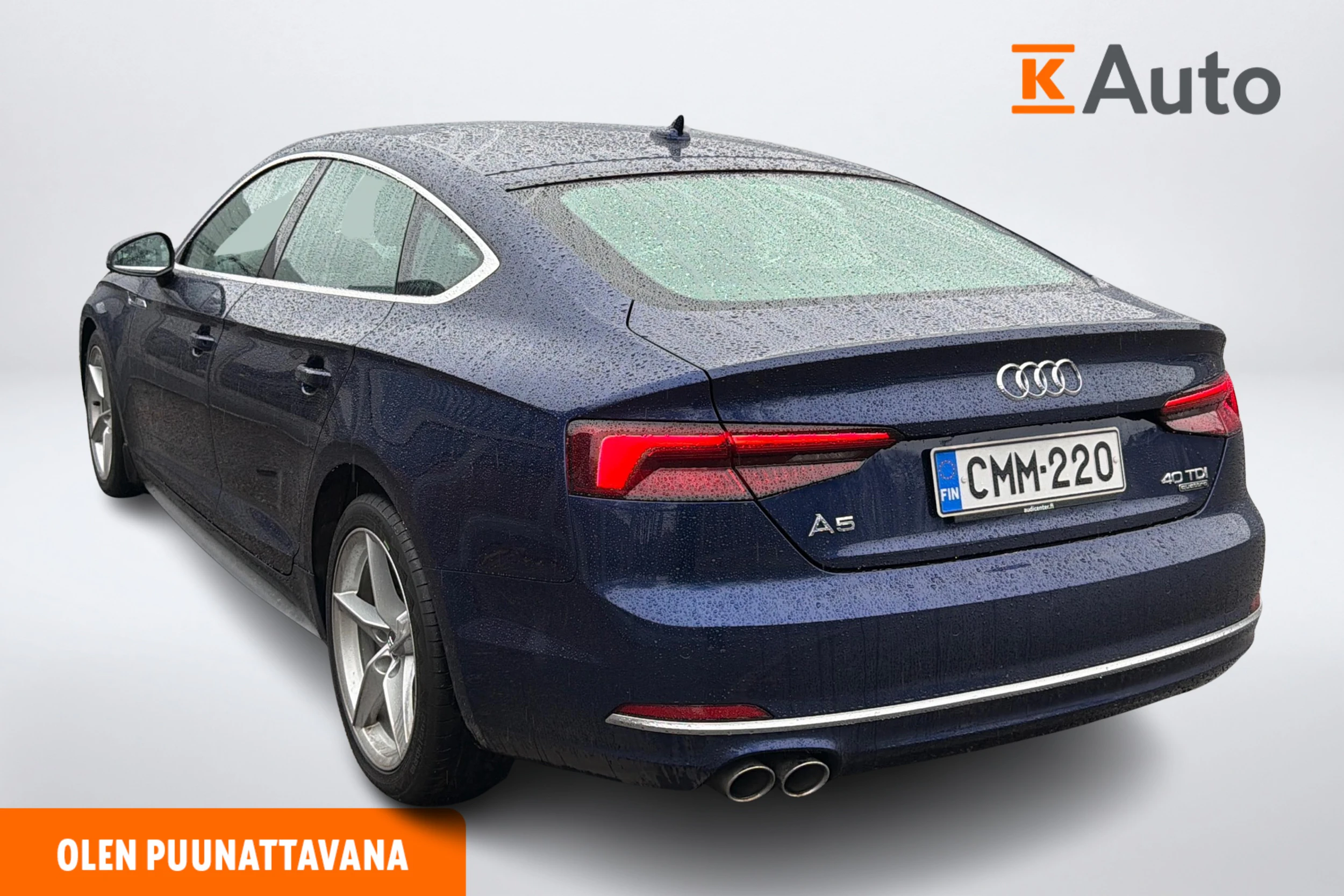 sininen Audi A5 2019 kuva 2.