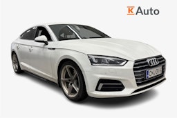 valkoinen Audi A5 2019 kuva 1.
