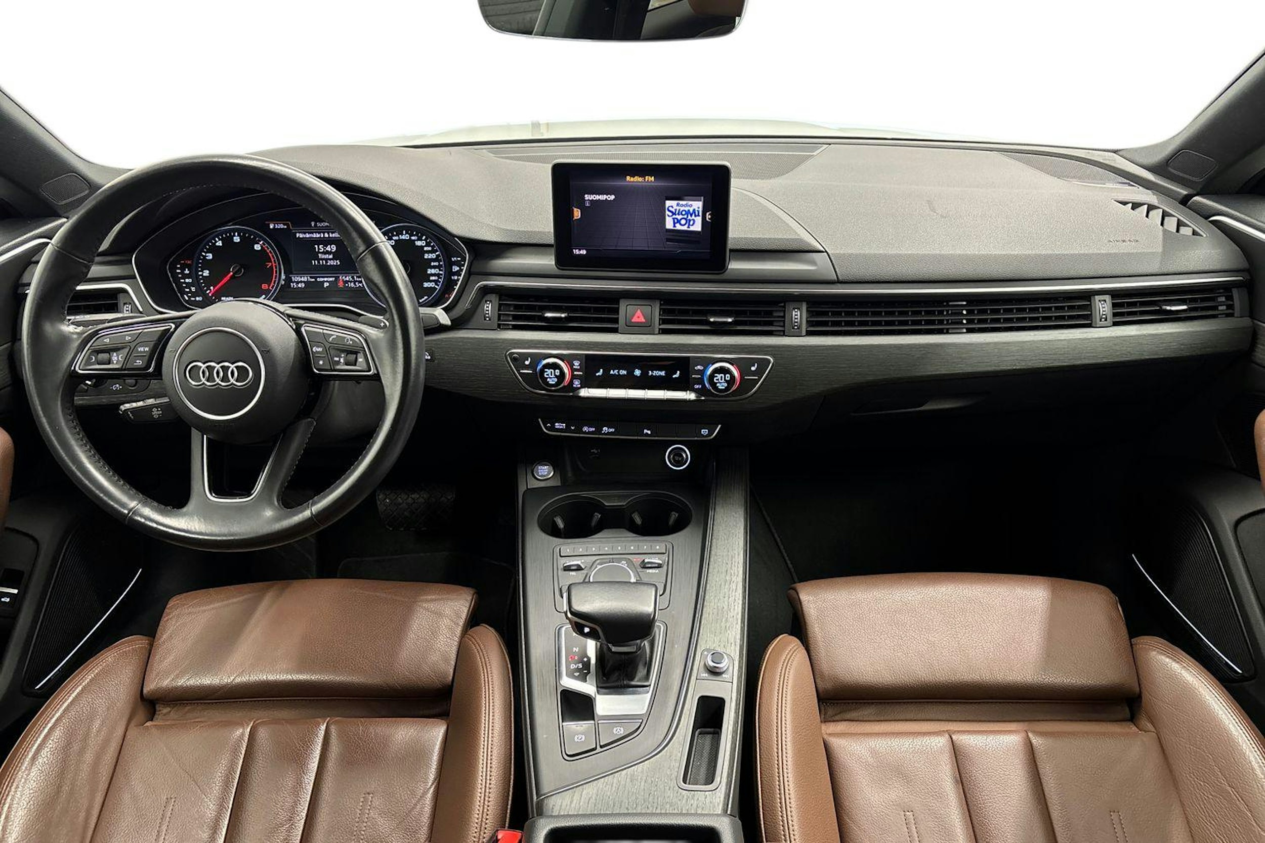 valkoinen Audi A5 2019 kuva 9.