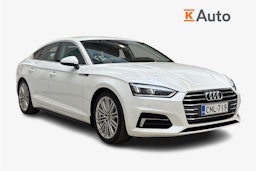 valkoinen Audi A5 2019 kuva 1.