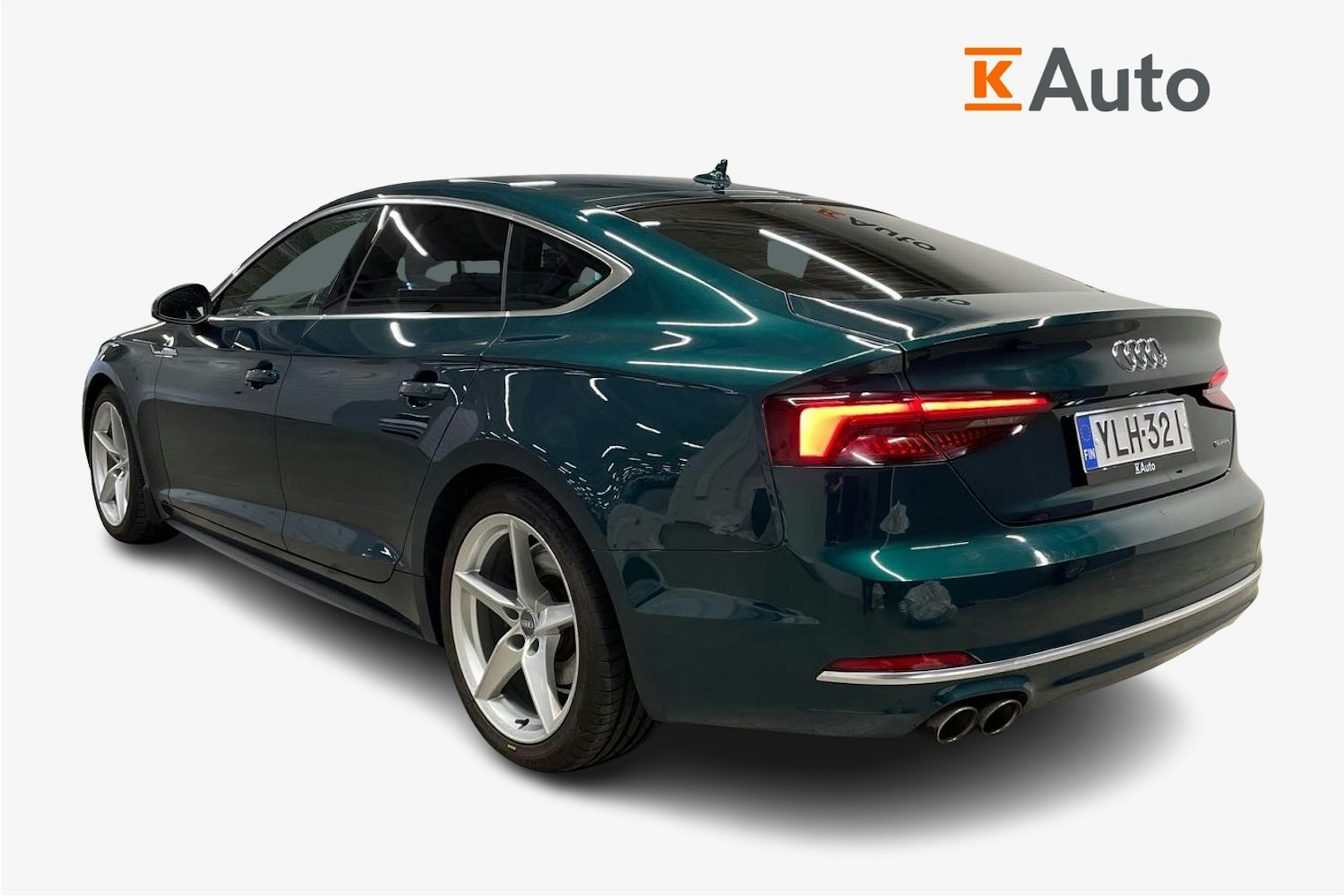 vihreä Audi A5 2019 kuva 2.