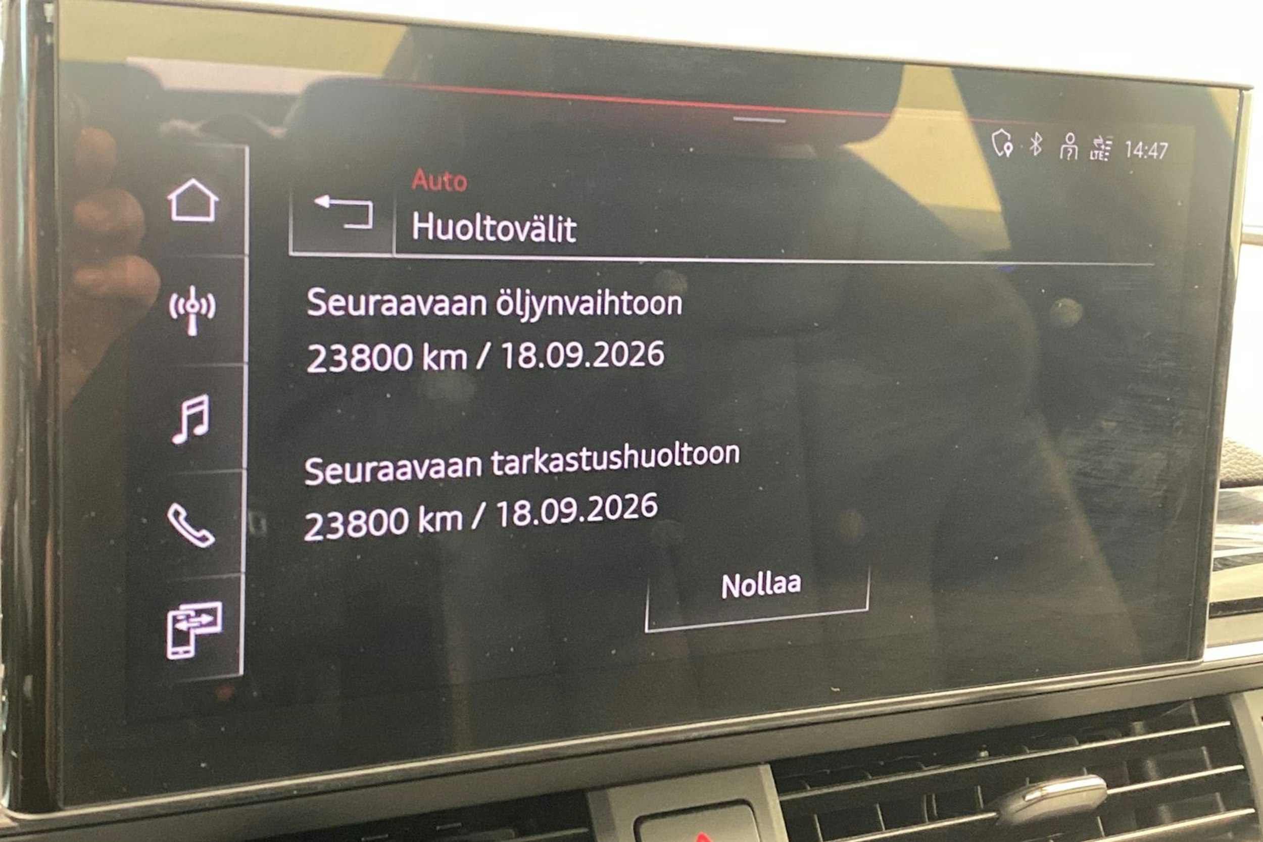 musta Audi A5 2020 kuva 26.