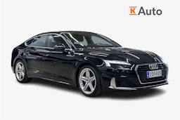 musta Audi A5 2021 kuva 1.