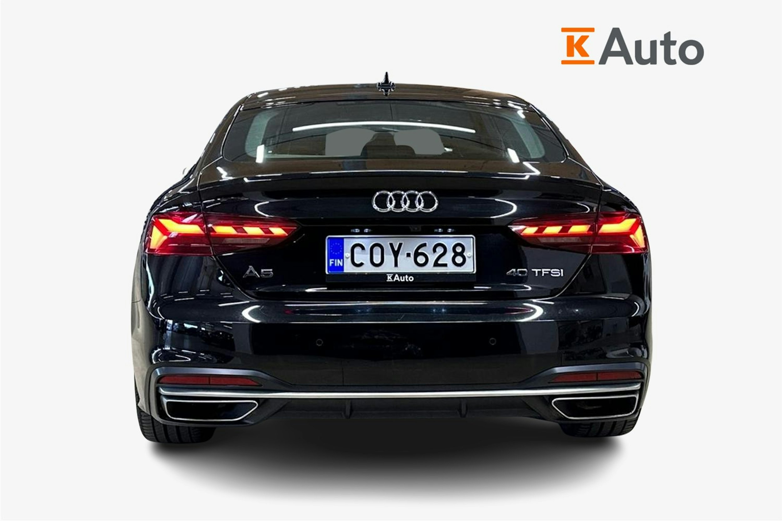 musta Audi A5 2021 kuva 3.