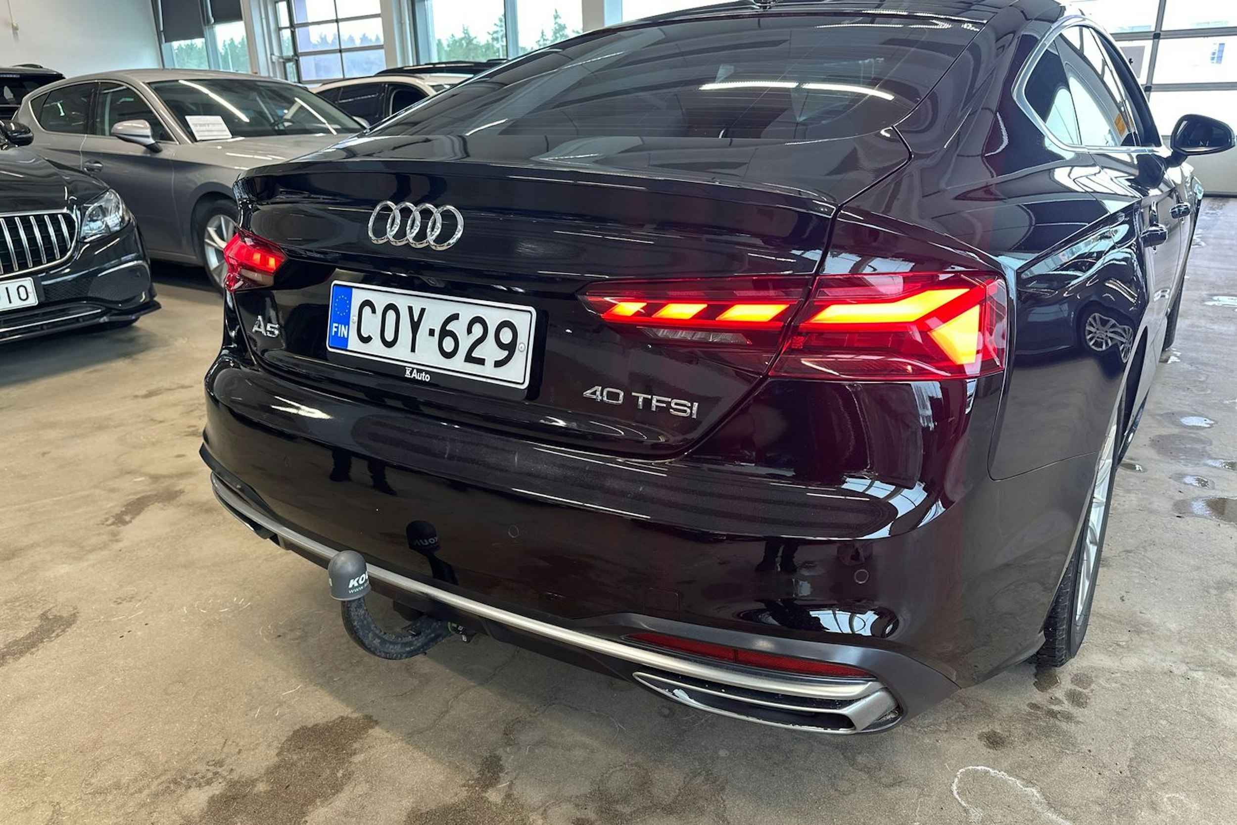 musta Audi A5 2021 kuva 19.