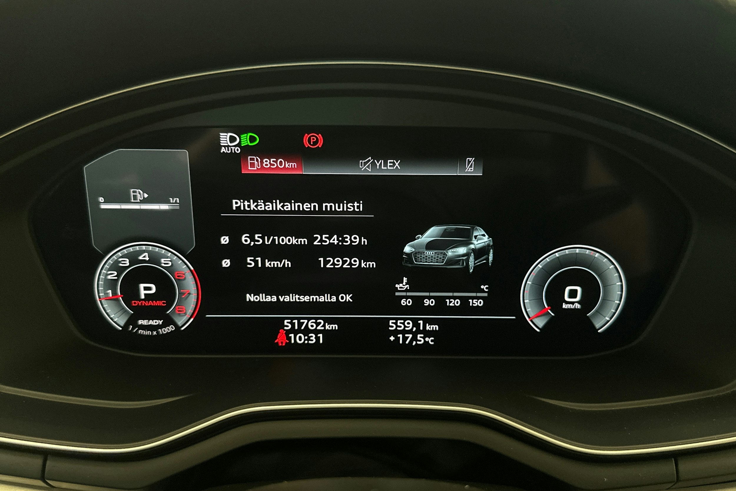 valkoinen Audi A5 2021 kuva 15.