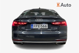 harmaa Audi A5 2021 kuva 3.