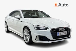 valkoinen Audi A5 2021 kuva 1.