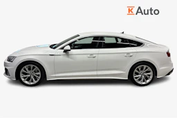 valkoinen Audi A5 2021 kuva 5.
