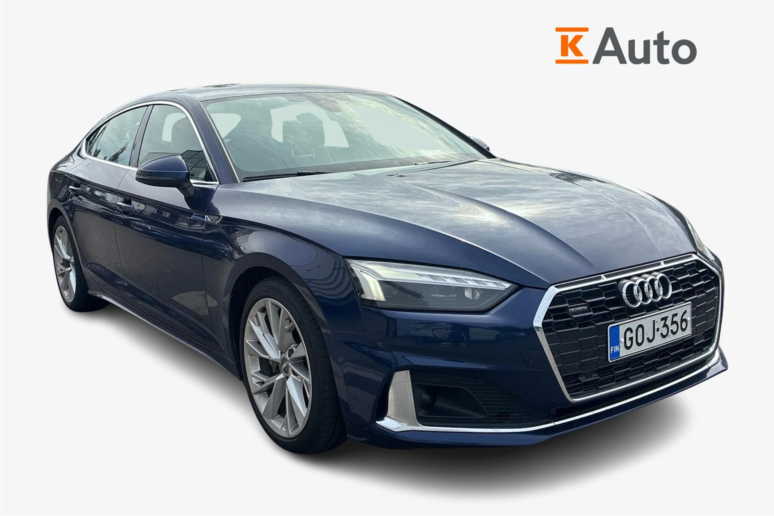 Sininen Audi A5 2021 kuva 1.