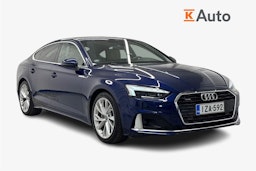 sininen Audi A5 2021 kuva 2.