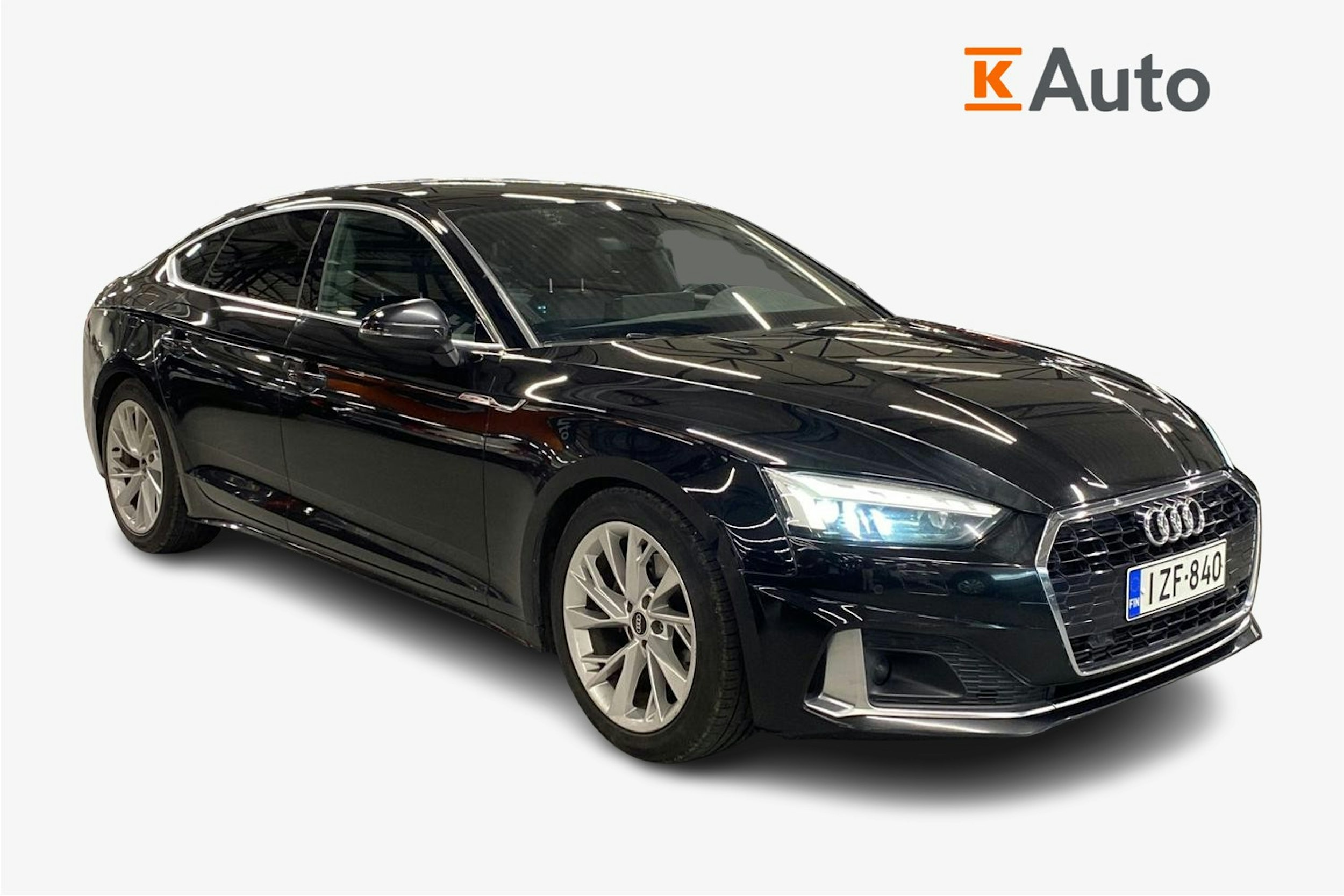 musta Audi A5 2021 kuva 1.