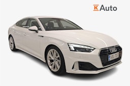valkoinen Audi A5 2021 kuva 1.